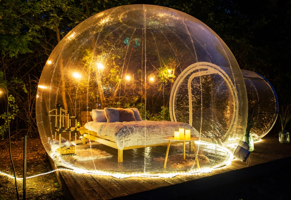 what is a bubble tent